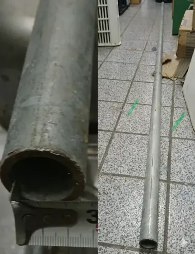 Tubo de Ferro Galvanizado 2,63m - 33mm (1 1/4")
