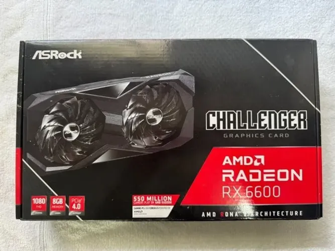 Placa de Vídeo RADEON RX 6600 8GB