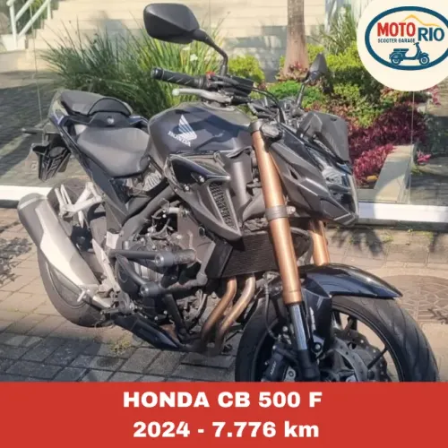 CB 500 F - Baixissimo Km - Recreio dos Bandeirantes