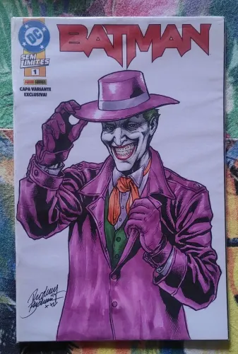 Coringa arte original por Rodney Buchemi