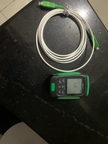 Testador de fibra óptica