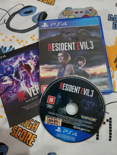 Resident Evil 3 PS4 faço Olx pay 