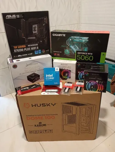 PC GAMER i5 14.600k RTX 5060 32GB RAM DDR5.