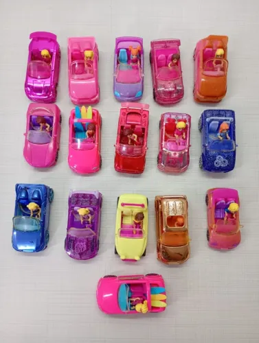 Carrinhos Polly Pocket - Pista Polly (anos 2000)