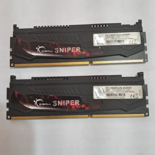 DDR3 1600 GSKILL SNIPER 8 GB (2X4) PC3 12800