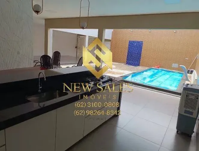 Casa com Espaço de Lazer Completo e Mobiliado Setor São Bernardo