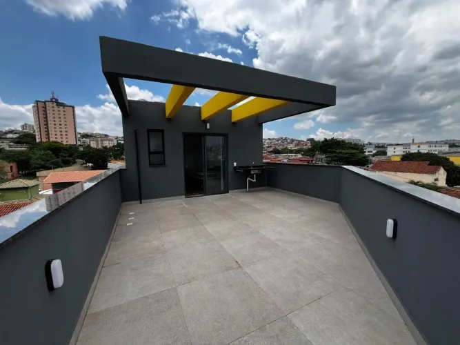 Cobertura para aluguel - Átila De Paiva, 1 quarto - Belo Horizonte