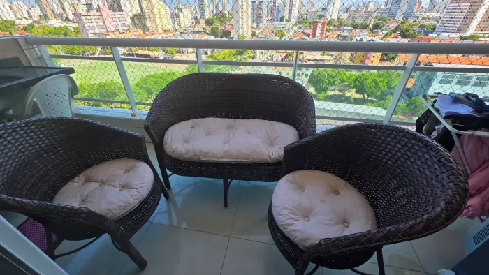Conjunto cadeiras jardim