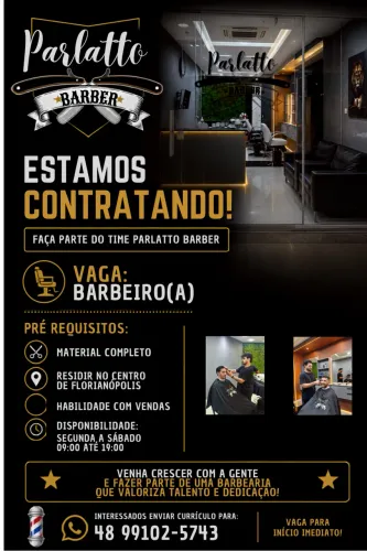 Vaga para barbeiro 