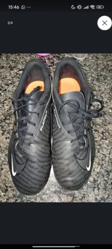 Chuteira Futsal Nike Phantom GX Club IC Preta Tam. 40 - Original