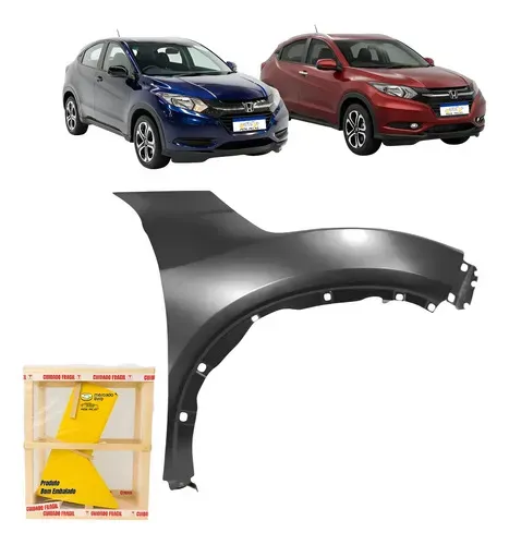 Paralama Honda Hr-v 2015 16 17 18 19 20 2021 Novo Ld