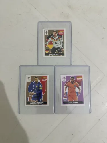 Combo Extra Stickers álbum da WC26