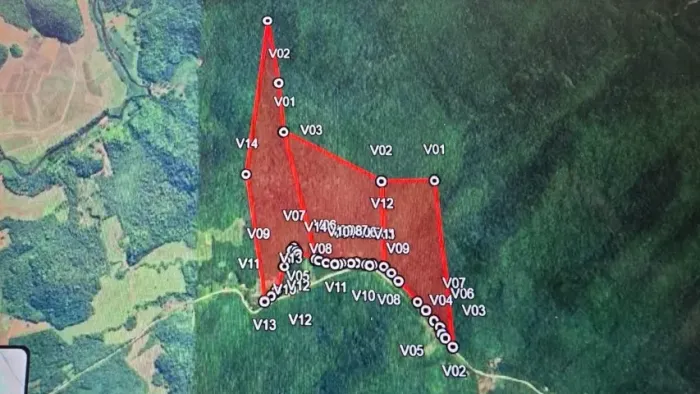 3 áreas para compensação de Reserva Legal - Mata Atlântica - Guaraqueçaba/PR