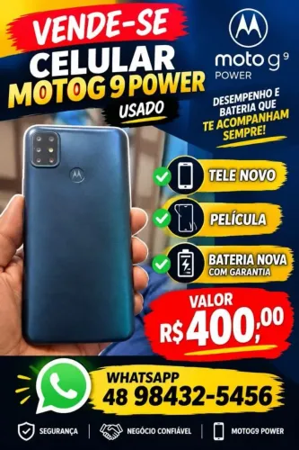 Celular Motorola MOTO G9 POWER