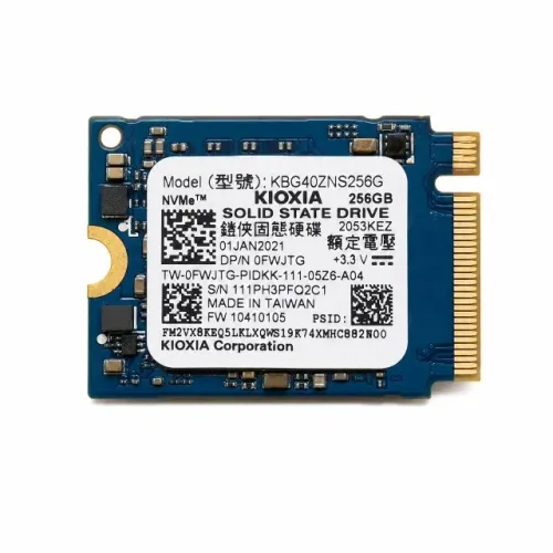 SSD M.2 NVMe Kioxia 256GB - KBG40ZNS256G