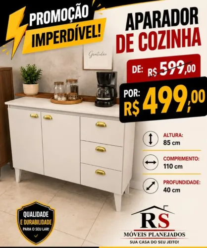 Balcão de Cozinha MDF