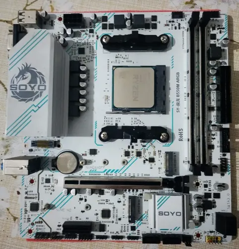 Ryzen 5 5600g + b550m Soyo