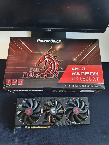 Rx 6800 xt 16gb red dragon
