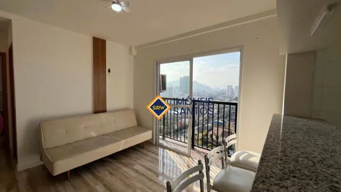 LOCAÇÃO MACUCO 1 DORMITÓRIO VISTA LIVRE SANTOS SP