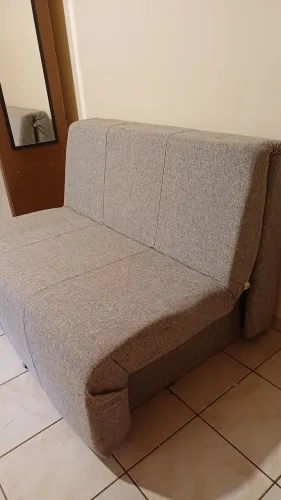 Sofá-cama tok stok 1,50m - seminovo