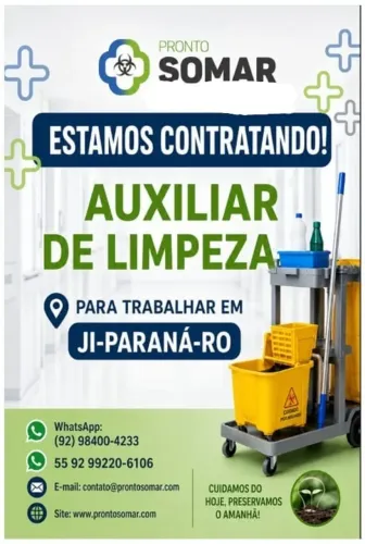 Serviço de Limpeza/Diária