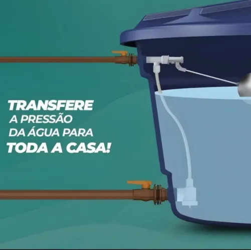 Bomba para aumentar a pressão na caixa d'água Vendo barato