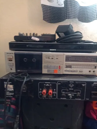 Tape deck para fita k-7