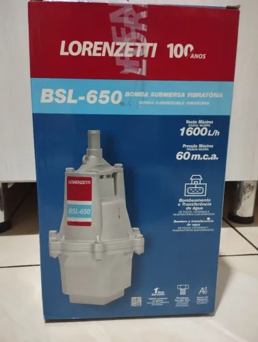 Bomba Submersa Lorenzetti BSL 650 - 220V