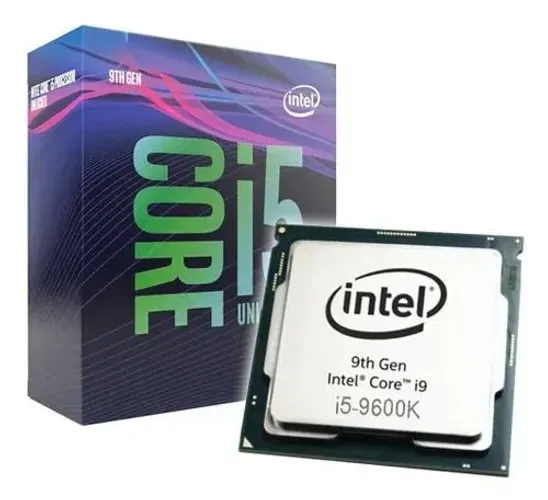 Processador Intel Core I5 9600k 6 Núcleos 4.6ghz Gamer