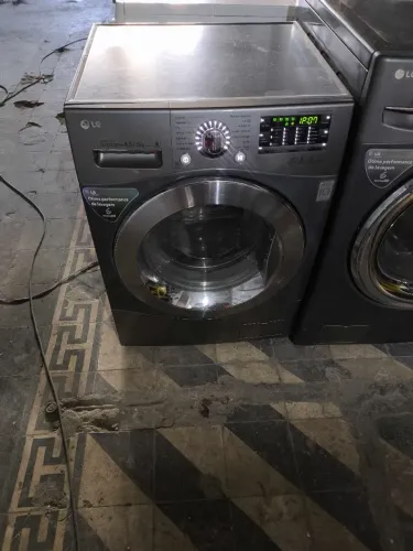 Lava e seca lg 8,5kg grafite metalico muito linda