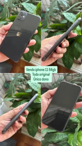 iPhone 11 64gb todo original ,único dono