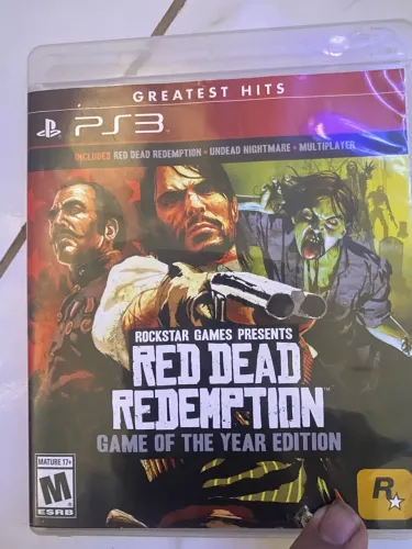 Red Dead Redemption game of the year edition ps3