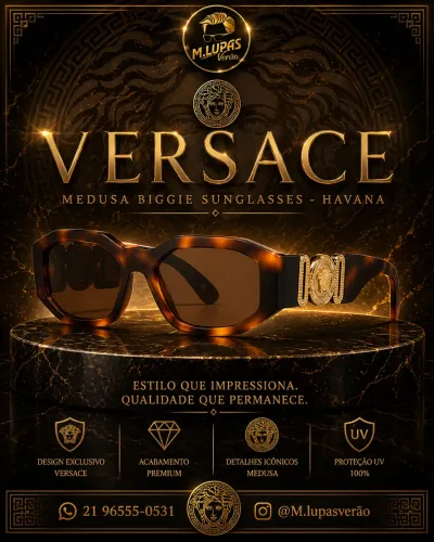 Óculos luxo - Versace 