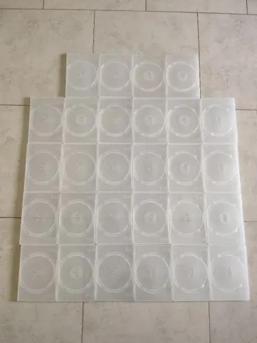Estojo capa caixa DVDs 
