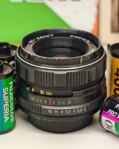 Helios-44M-4 58mm f/2 M42 - Vintage para Uso Criativo - com detalhes