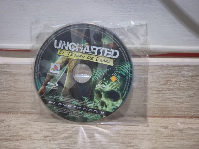 Uncharted: Drake's Fortune para o console PlayStation 3 original somente cd sem capinha
