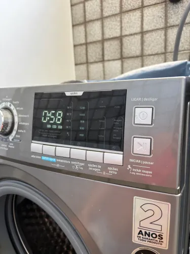 Máquina de lavar LAVA/SECA 11KG MIDEA LSD11X1 INV PR 