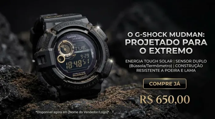 Casio G-Shock Mudman G-9300 Tough Solar