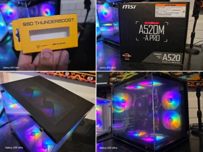 PC Gamer doméstico barato e lindo