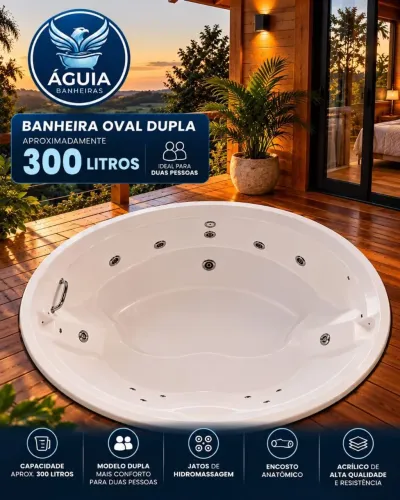 Banheira Hidromassagem Redonda