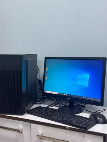 Computador Completo Core i3 + Windows 10 e Monitor  