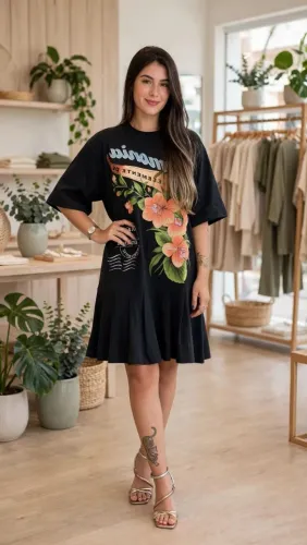 Vestido FARM Selos do Brasil Original Novo