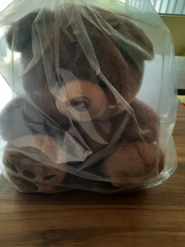 Urso de pelúcia Fofy original<br>Cor: Marrom