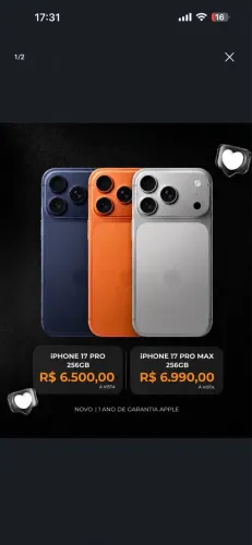 iphone 17 pro e pro max