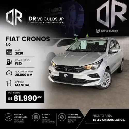 Fiat Cronos Drive 1.0 6V 2025