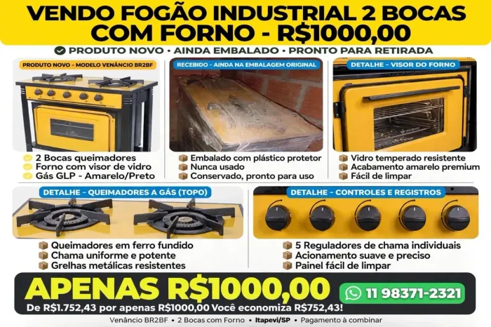 Fogão industrial