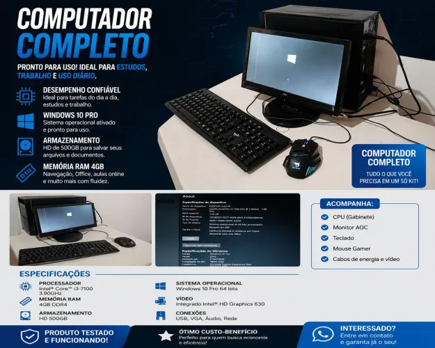 COMPUTADOR COMPLETO!