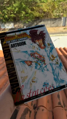 Cavaleiros do Zodíaco The Lost Canvas Artbook JBC + Pôster Triplo Original