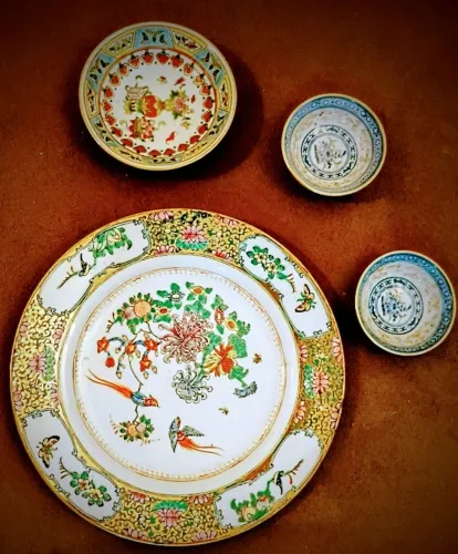 Porcelana Chinesa - Famille Rose