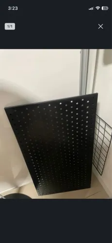 Quadro metálico painel magnético